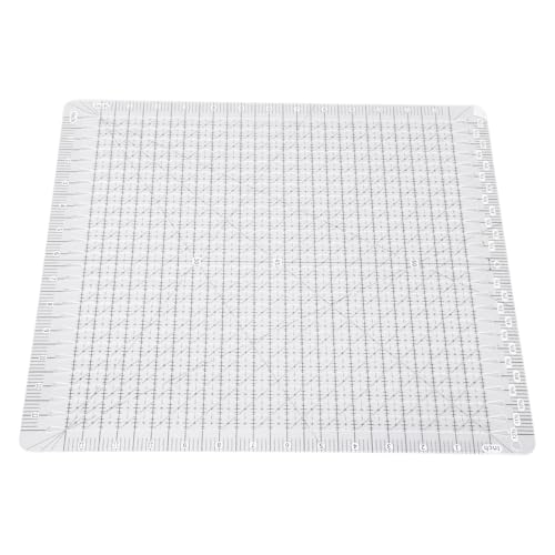 Règle de matelassage en acrylique transparent de 31,8 cm pour patchwork et couture précise du tissu