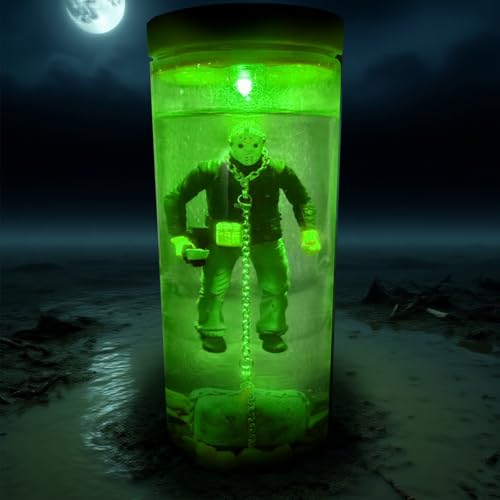 FaddishDeal Horror Movie Final Battle Water Lamp - 13th Friday Part 6 Collector's Edition, 7-inch...