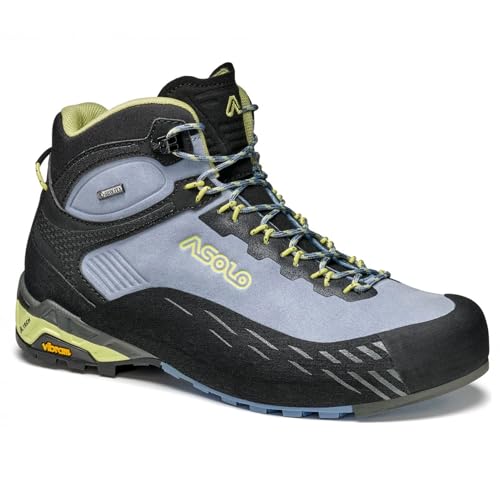 ASOLO Women's Eldo Mid LTH GV Boots Blue Fog/Mimosa 7