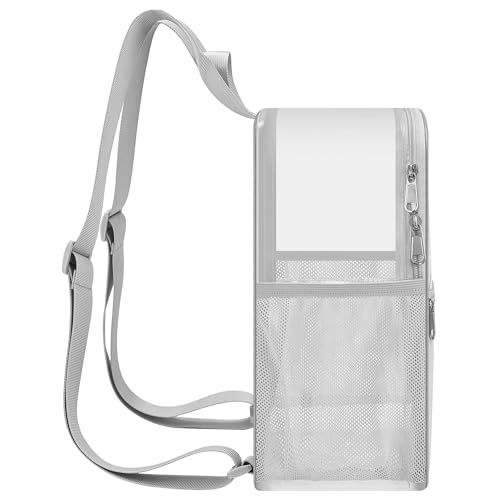 Image of Oraben Clear Backpack for Stadium Events Stadium Backpack Waterproof 12x6x12 Clear Bag for Adult Concert Sport Work