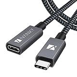 【Velocidad alta de carga y de datos】Compatible con los estándares de carga rápida de PD 3.0 / 2.0, QC 3.0 / 2.0 y Samsung Adaptive Fast Charging (AFC), el cable usb tipo c proporciona la carga más rápida posible para sus teléfonos, tabletas y portátiles. En cuanto a la sincronización de datos, este es un cable USB 3.1 Gen 2 Tipo-C con todas las funciones que admite la transmisión de datos de hasta 10 Gbps, lo que le permite transferir archivos voluminosos como un video HD en segundos.