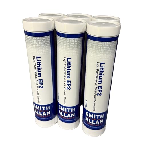 Lithium EP2 Grease Cartridge Multi-Purpose NLGI2 6 x 400g Tube