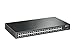 TP-Link 48 Port Gigabit Ethernet Switch | Plug and Play | Sturdy Metal w/ Shielded Ports | Rackmount | Fanless | Traffic Optimization | Unmanaged (TL-SG1048) , Black