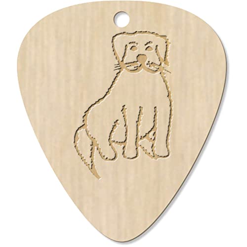Azeeda 7 x ‘Chien Assis’ médiator/pic de Guitare (GP00026574) - Les Beatles, Paul McCartney, John Lennon, RIngo Starr, George Harrison Azeeda 7 x 'Chien Assis' médiator/pic de Guitare (GP00026574)