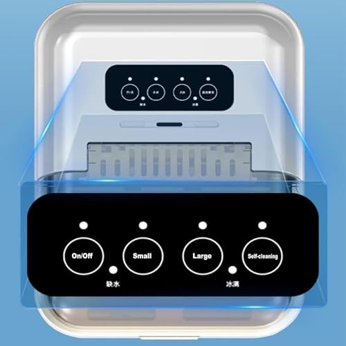 Machine à glaçons compacte électrique avec distributeur de glace intégré