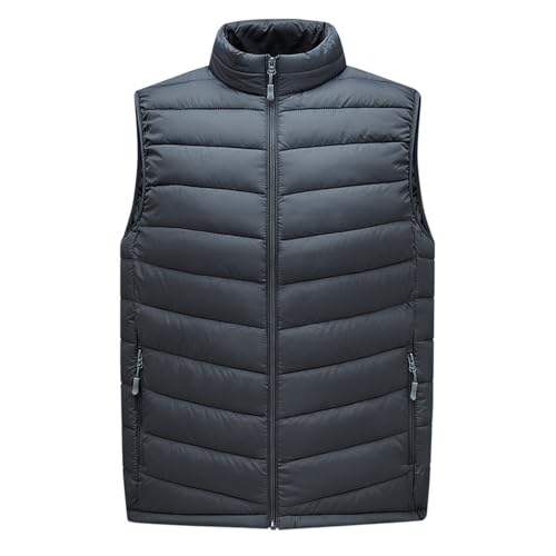 Gilet polaire noir homme et veste sans manches thermique grande taille