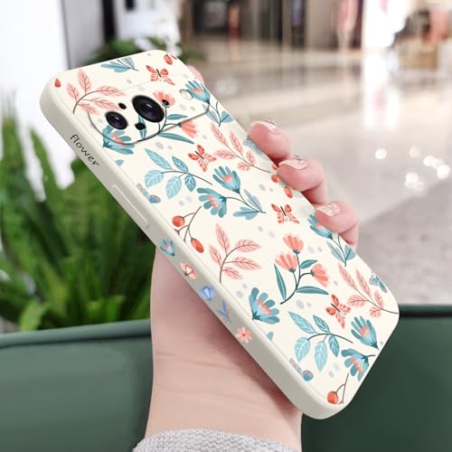 Coque Google Pixel 9 en silicone fin motif feuille de riz - 2