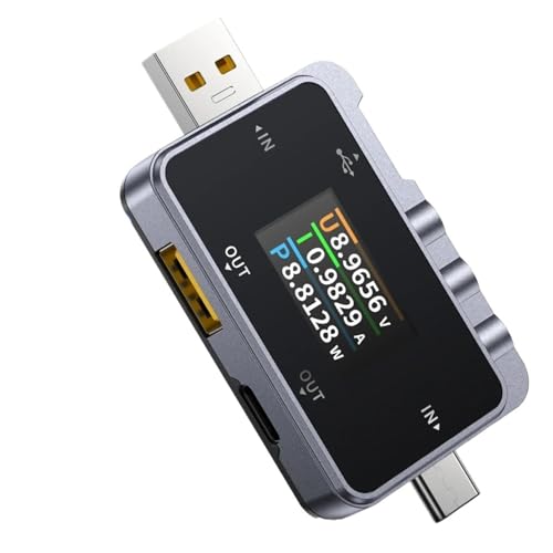 Voltmètre numérique USB de précision pour vérifier la tension de chargeur