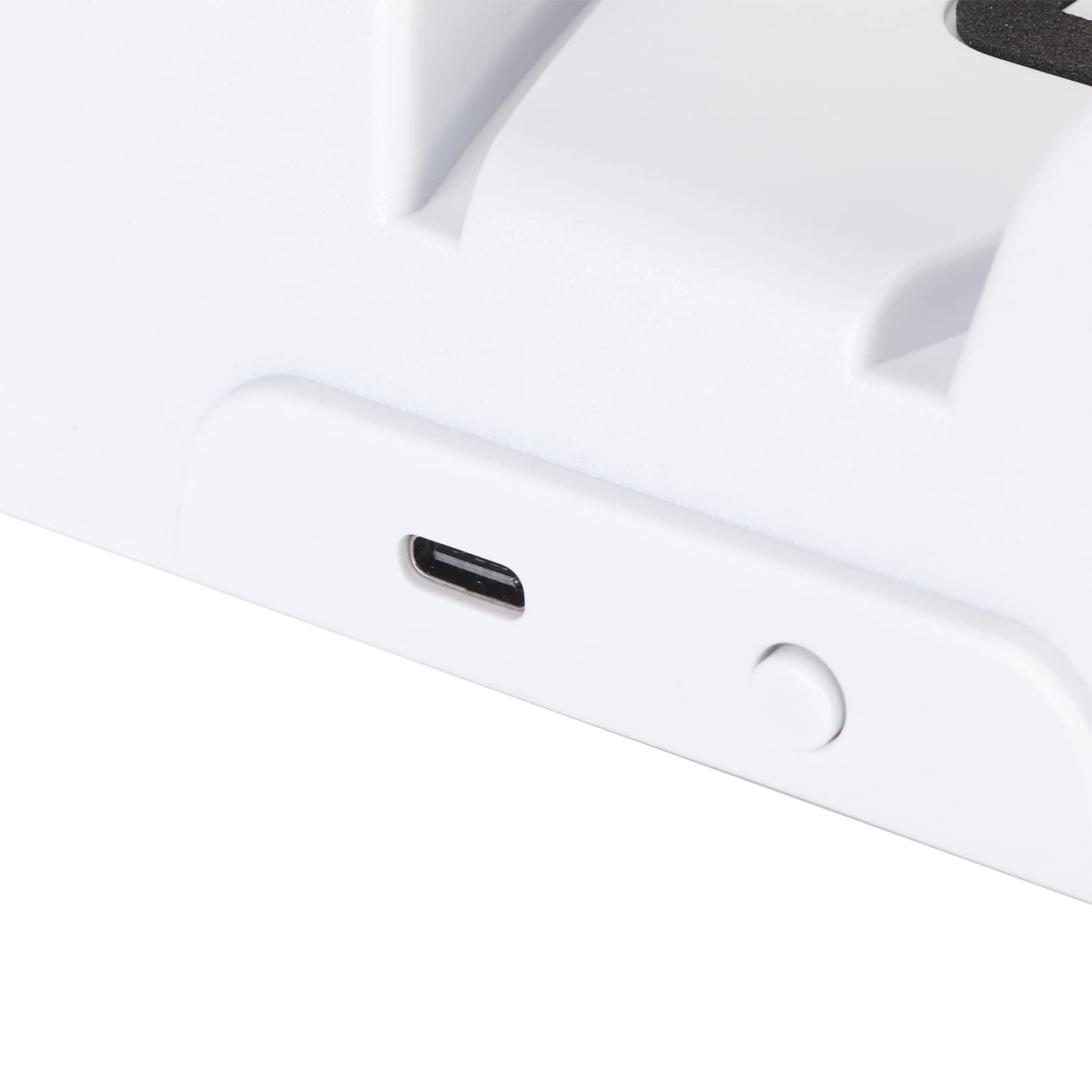 Stazione di Raffreddamento per con 3 velocità della Ventola Regolabili e Doppio Dock di Ricarica per Console e Controller Bianco