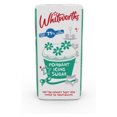 Whitworths Fondant Icing Sugar 500g (Pack of 2) Cover