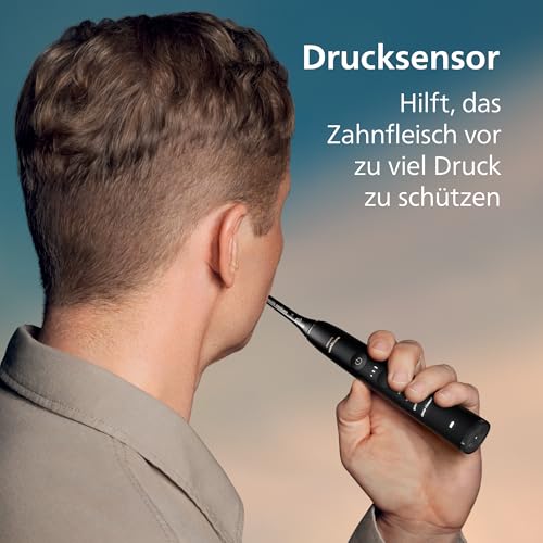 Philips Sonicare DiamondClean 9000 elektrische Zahnbürste, Doppelpack, Schallzahnbürste inklusive...