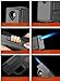 Windproof Torch Lighter with Blue Jet Flame – Refillable Butane Lighter with 3 Cases, Unique Gift for Men, Dad, Husband, Boyfriend