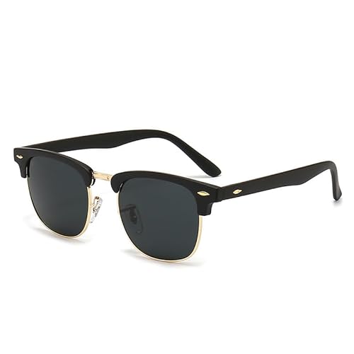 [AZIEBAY] �t�H�g�N���~�b�N�T���O���X �Ό� �K���X�����Y ���j�Z�b�N�X UV�J�b�g �S�[���h �n�[�t�t���[�� �^�]�A�h���C�u�A�ނ�A���헷�s�ɍœK �T���O���X (�S�[���h/�u���b�N)