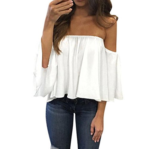 Xinantime_Blusa de mujer Blusa para Mujer S naranja