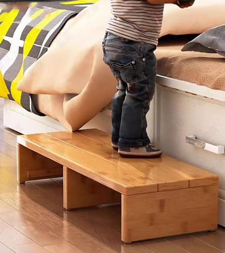 REBOTZ 玄関 踏み台 玄関台 玄関踏み台 木製 40/50/60/70/80/90/100cm 玄関上がり台 ステップ 玄関ステップ 玄関 台 段差解消台 玄関ステップ ひざ 腰 負担軽減 玄関の上り下りをサポート 靴収納 通気性 耐荷重100kg(