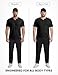 JMIERR Henley Shirts for Men Muscle Slim Tight T Shirt V-Neck Short Sleeve Longline Shirts Gym Workout Hip Hop Tees Shirt,US 50(2XL)