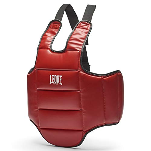 Chaleco Protector LEONE 1947 Niño Rojo L de Artes Marciales PR336J 2
