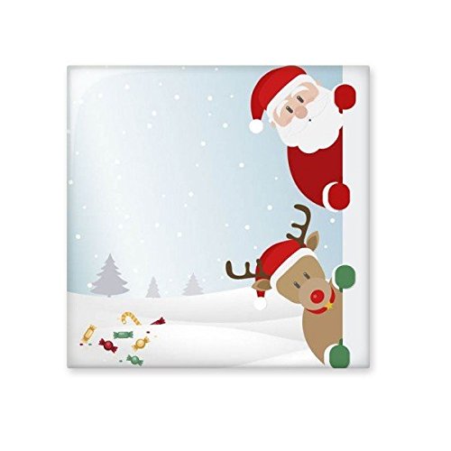 Carreaux de céramique anti-humidité décor Noël pour murs de salle de bains