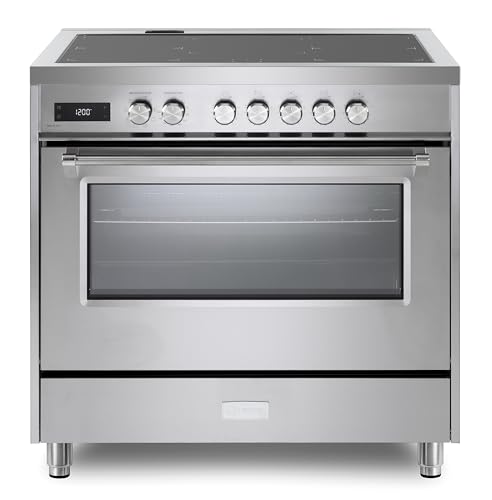 Verona Ultima Series VUFSIE365SS 36 Inch Induction Range with 5