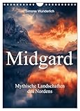 Midgard - Mythische Landschaften des Nordens (Wandkalender 2026 DIN A4 hoch), CALVENDO Monatskalender: Faszinierende Landschaften der nordischen Mythologie! (CALVENDO Kunst)