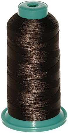 Ms Fenda 1800 Yard Elastic Nylon Sewing Thread for Wig Makers (Dark Brown)