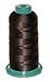 Ms Fenda 1800 Yard Elastic Nylon Sewing Thread for Wig Makers (Dark Brown)