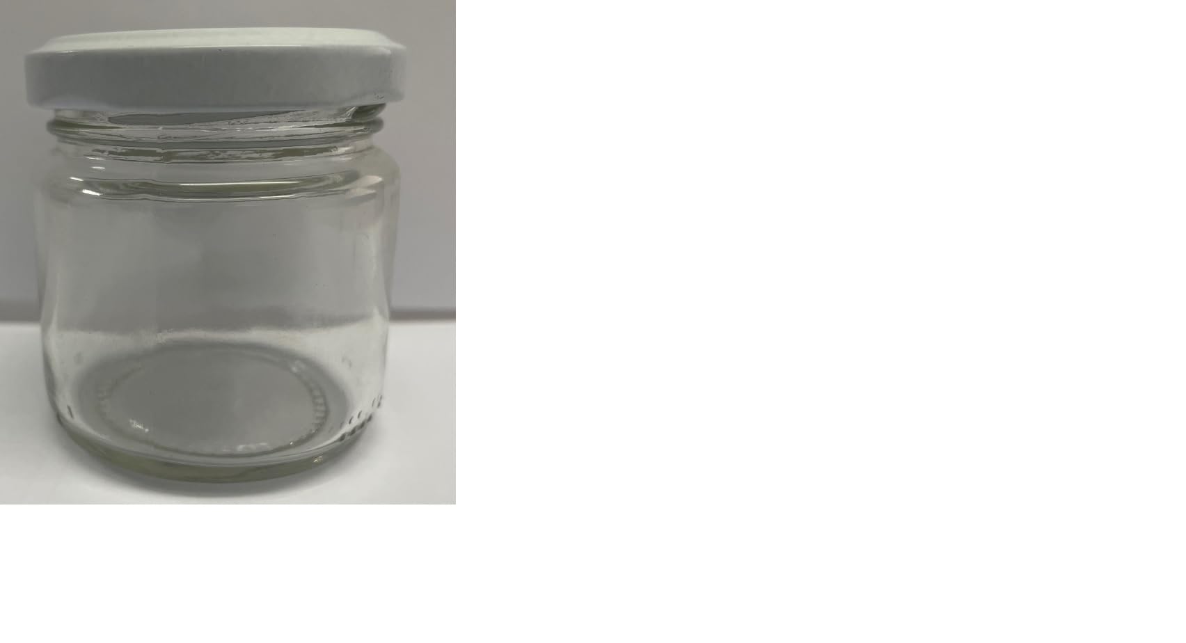 Rubin set da 90 vasetti in vetro da 212ml, con Inclusi Tappi Bianchi