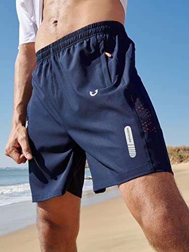Image of NORTHYARD Men's Athletic Running Shorts Quick Dry Workout Shorts 7 inch / 5 inch / 9 inch Lightweight Sports Gym Basketball Shorts Hiking