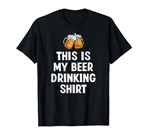 This is My Beer Drinking Shirt Funny Beer Lover T-Shirt