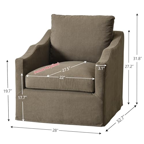Sillón Plegable Comodo Marrón miniatura 2