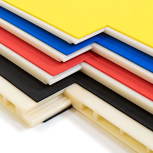 Quicky Wirrtle Rebreakable Boards - Yellow, Blue, Red And Black Reusable Boards For Taekwondo, Martial Arts, Karate Training - Complete With Storage Bag #TOP3