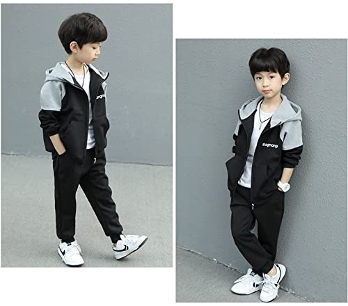 NICEYY キッズ 男の子 ジャージ 上下セット パーカー ロング