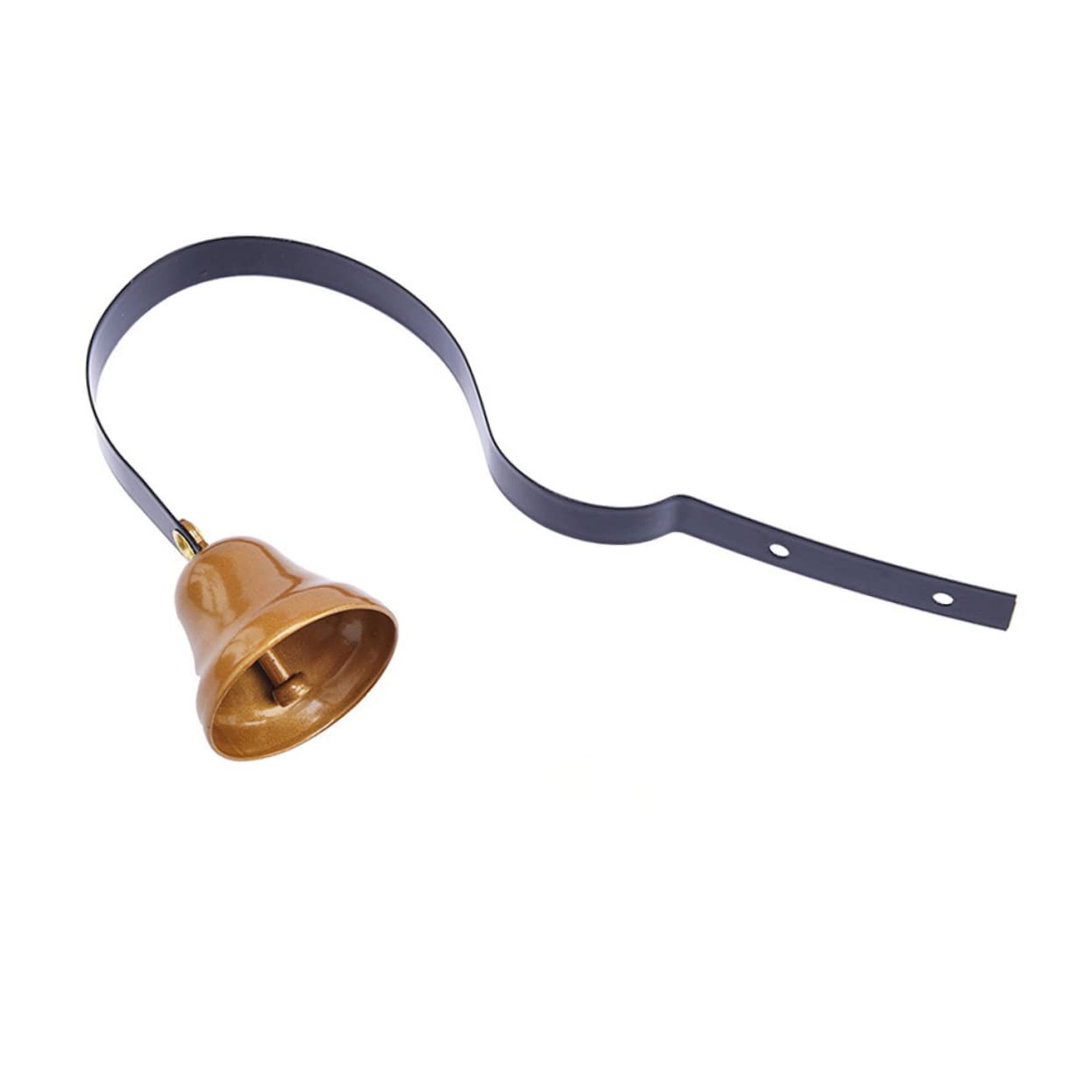 NUOBESTY 6piezas Timbre De Entrenamiento para Perros Puerta Timbre Metálico Negro y para Entrenamiento De Mascotas para Comunicación y Potty Training