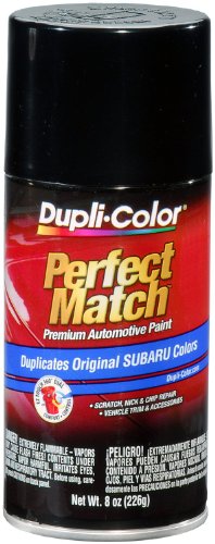 Image of Dupli-Color EBSU13490 Obsidian Black Pearl Subaru Perfect Match Automotive Paint - 8 oz. Aerosol