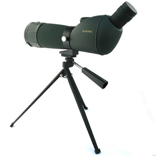 Cvlife 20-60x60 Compact Sports Monocular Mono Spotting Scopes Optical Bird Watching Tripod Telescope