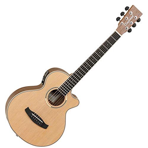 Tanglewood Discovery DBT TCE BW Guitare de voyage Guitare électro-acoustique