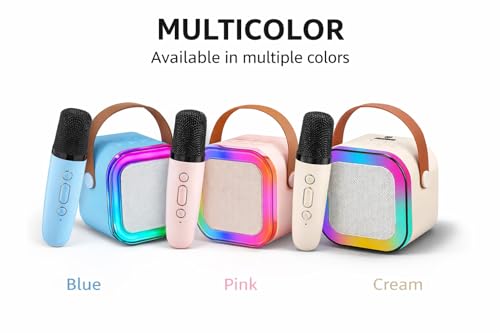 Image of YGM Acoustic Foams Kids Karaoke Mic with Speaker for Singing | Karaoke Machine | Mike for Kids Singing | Birthday Gift Toy for Girls & Boys (1 Mic, 1 Speaker (Any Color))