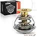 A-Premium Engine Coolant Thermostat Compatible with Ford Explorer, Escape, Edge, Mustang, Taurus, Flex & Mazda 6, CX-9, Tribute & Lincoln MKZ, MKX, MKS, MKT, Continental, Aviator & Mercury Cougar