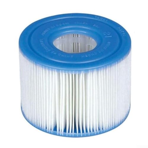 BlesConi Paquete de 1/6 cartuchos para filtro de piscina Intex S1, cartucho de repuesto para piscinas de spa puras (1 unidad)
