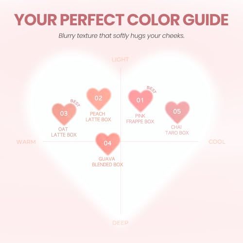 Image of PERIPERA Blurry Tok Cheek Liquid Blush | Matte Blurring Finish, Lightweight & Buildable Texture, Long-Lasting Korean Blush for Cheeks, Safe for Sensitive Skin (03 OAT LATTE)