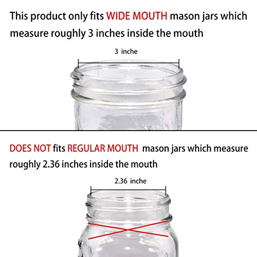 Smartlid Oil Bronze 304 Stainless Steel Toothbrush Holder Lid For Wide Mouth Mason Jar #TOP4