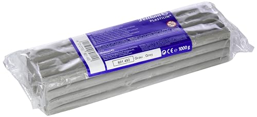 Preisvergleich Produktbild Pelikan 601492 - Qualitäts - Knetmasse Plastilin, 1 kg, grau