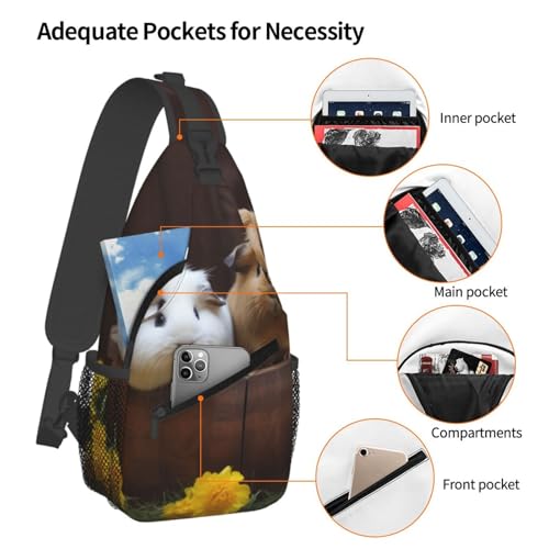 Bolso cruzado para hombre tipo bandolera negro miniatura 4
