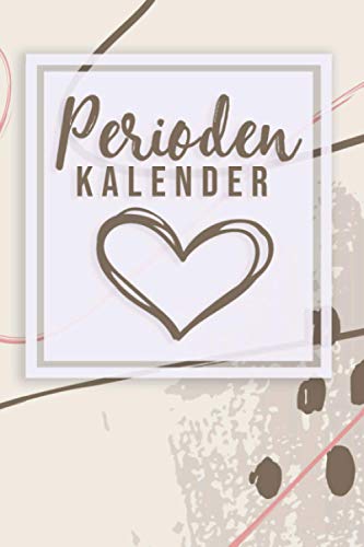Perioden Kalender: Periodenkalender für Mädchen zum Ausfüllen I Soft Cover Matt I DIN A5