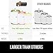 The Original Gorilla Grip Oversized 100% BPA Free Reversible Durable Kitchen Cutting Board Set of 3, Juice Grooves, Dishwasher Safe, Easy Grip Handle Border, Food Chopping Boards, Cooking, Lemon