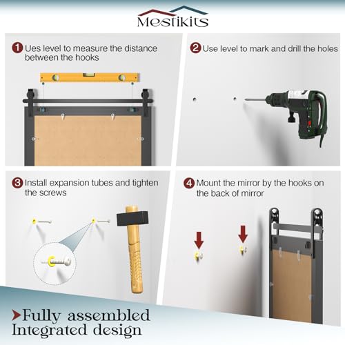 Mestikits 24X36 Inch Farmhouse Mirror For Bathroom thumb #5