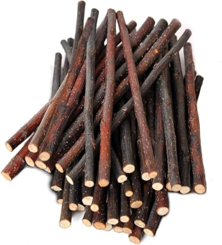 Image of SunGrow Apple Sticks, Wood Chew Treats for Rabbits, Chinchillas, Bunny, Hamster, Squirrel, Guinea Pigs, Small Animals Teeth Grinding 100g (3.5 oz)