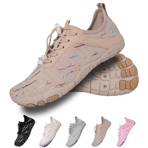 Image of Hike Barefoot Shoes Women Men Pro Water Footwear Wide Toe Box Non-Slip Unisex Athletic Outdoor Running Shoes