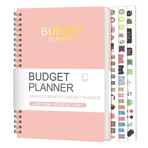 Budget Planner - Monthly Budget Book with Expense Tracker Noteboo...