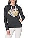 Produktbild Superdry Womens VL ITAGO UB Hood Hooded Sweatshirt, Washed Black, M
